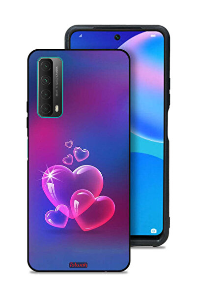 Tolwak غطاء حماية لهاتف هواوي بي سمارت (2021) - قلوب مائية