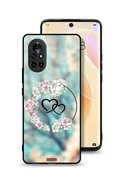 Tolwak غطاء حماية لهاتف هواوي نوفا 8 بتصميم قلوب في فن الخاتم