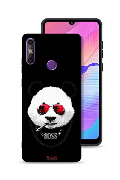 Tolwak غطاء حماية لهاتف هواوي إنجوي 20e بتصميم بوس باندا