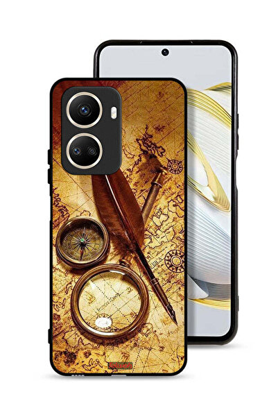 Tolwak غطاء حماية لهاتف هواوي نوفا 10 SE بتصميم بوصلة عتيقة