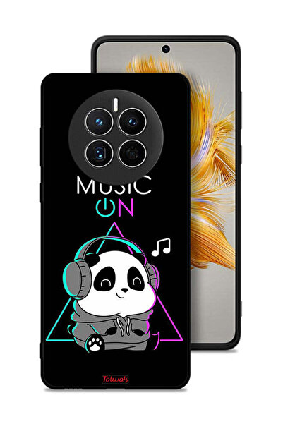 Tolwak غطاء حماية لهاتف هواوي ميت 50 - موسيقى على الباندا
