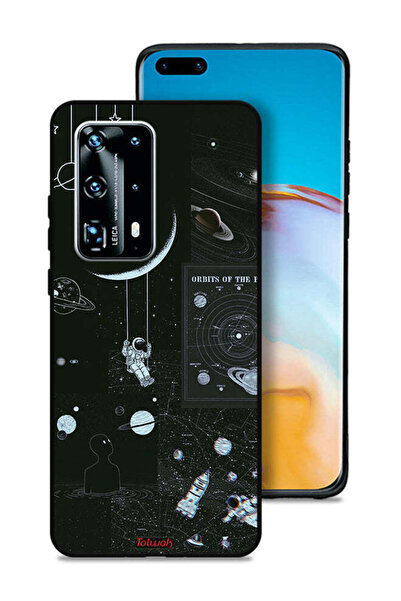 Tolwak غطاء حماية لهاتف هواوي بي 40 برو بلس 5G - مدارات الكواكب
