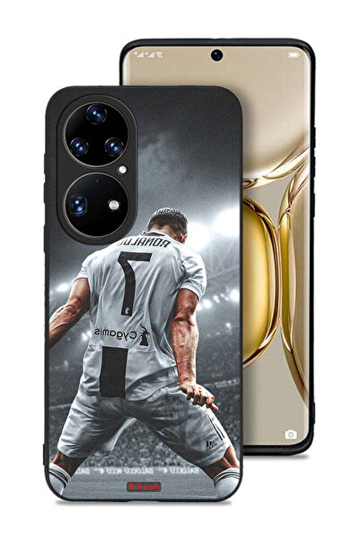 Tolwak غطاء حماية لهاتف هواوي بي 50 برو بشعار كريستيانو رونالدو