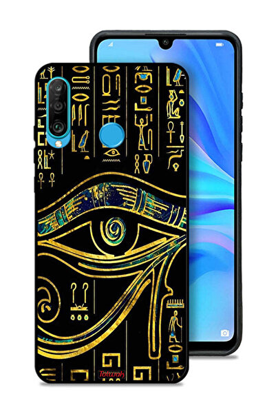 Tolwak غطاء حماية لهاتف هواوي نوفا 4e بتصميم عين فنية
