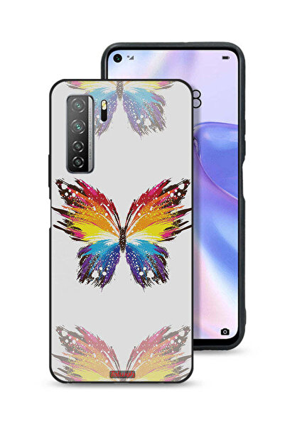 Tolwak غطاء حماية لهاتف هواوي نوفا 7 SE 5G، تصميم فني رقمي، خلفية بسيطة، تصمي...