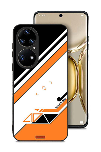 Tolwak غطاء حماية لهاتف Huawei P50 Pro تحذير
