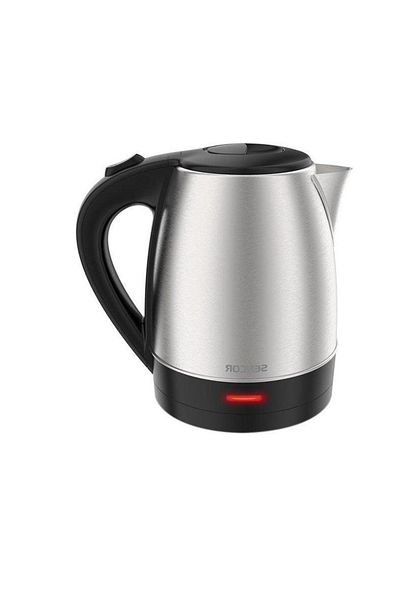 Sencor 1560W Stainless Steel Electric Kettle Silver and Black 1.7 Liter