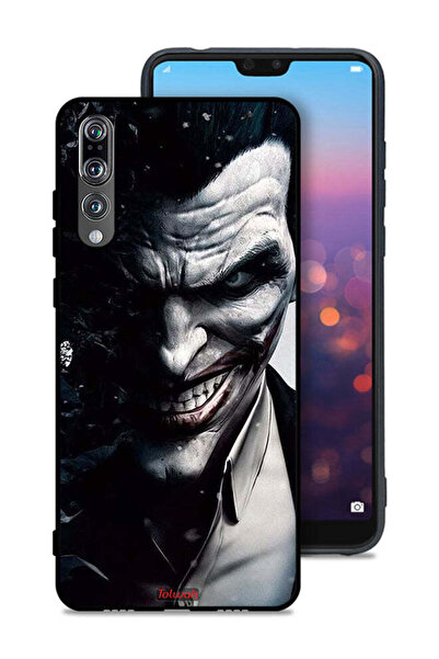 Tolwak غطاء حماية لهاتف هواوي P20 Pro بتصميم نصف وجه الجوكر