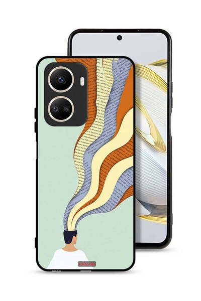 Tolwak غطاء حماية لهاتف هواوي نوفا 10 إس إي - تصميم فني مع رسومات داتا إن مايند