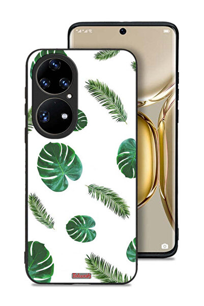 Tolwak غطاء حماية لهاتف هواوي بي 50 برو بنقشة ريش