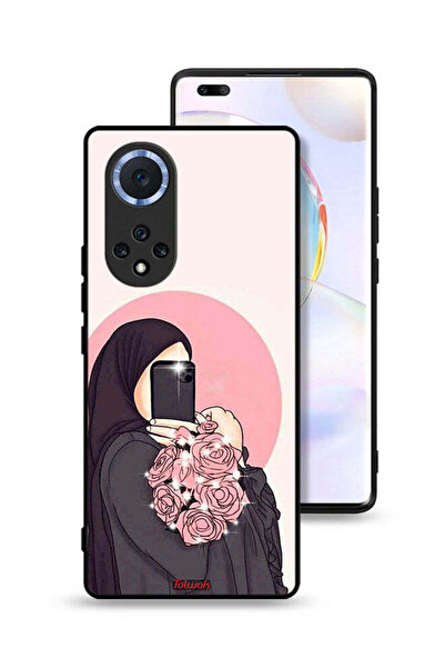 Tolwak غطاء حماية لهاتف هواوي نوفا 9 برو، فن التقاط صور سيلفي مع حمل الزهور