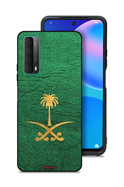 Tolwak غطاء حماية لهاتف هواوي Y7a - علامة المملكة العربية السعودية - جلد