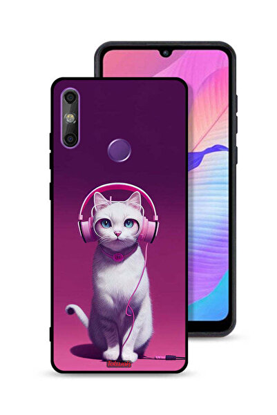 Tolwak غطاء حماية لهاتف هواوي إنجوي 20e بتصميم قطة لطيفة