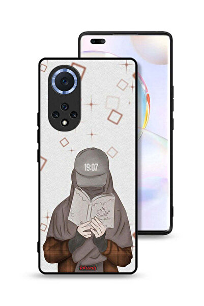 Tolwak غطاء حماية لهاتف Honor 50 Pro بتصميم فتاة تقرأ الفن