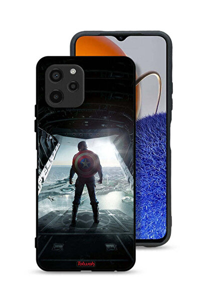 Tolwak غطاء حماية لهاتف هواوي نوفا Y61 بتصميم صورة كابتن أمريكا