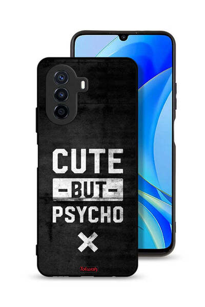 Tolwak Huawei nova Y70 Protective Case Cover Cute But Psycho