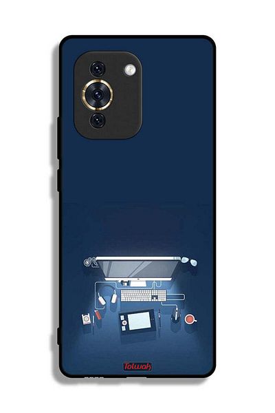 Tolwak Huawei nova 10 Protective Case Cover Computer Desk Art