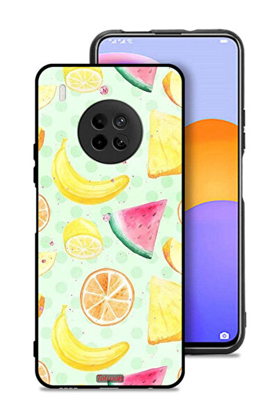 Tolwak غطاء حماية لهاتف هواوي Y9a بتصميم فن الألوان المائية والفواكه