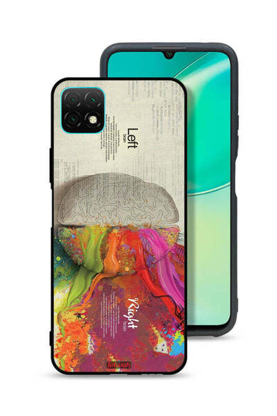 Tolwak غطاء حماية لهاتف هواوي نوفا Y60 - عمل فني تجريدي لعلم الدماغ