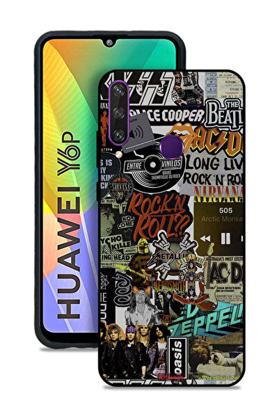 Tolwak غطاء حماية لهاتف هواوي Y6p، تحيا موسيقى الروك أند رول