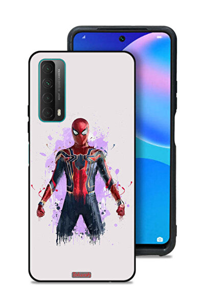 Tolwak غطاء حماية لهاتف هواوي بي سمارت (2021) بتصميم العنكبوت الحديدي