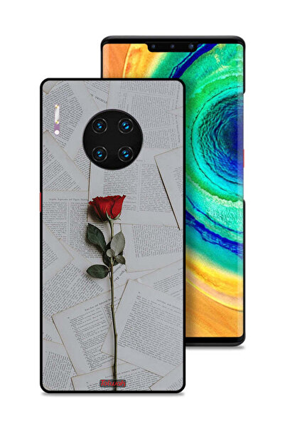 Tolwak غطاء حماية لهاتف هواوي ميت 30 إي برو 5G وردي على ورق