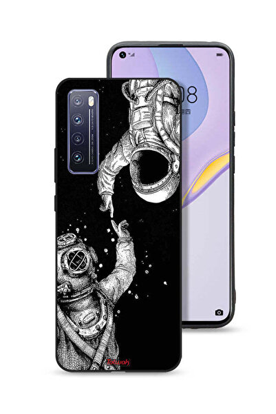 Tolwak غطاء حماية لهاتف هواوي نوفا 7 5G بتصميم رواد فضاء