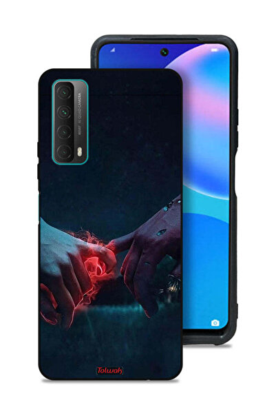 Tolwak غطاء حماية لهاتف هواوي بي سمارت (2021) - يدين محترقتين