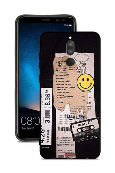 Tolwak غطاء حماية لهاتف هواوي ميت 10 لايت مع ملصق قائمة تشغيل