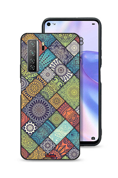 Tolwak غطاء حماية لهاتف هواوي P40 لايت 5G بنمط ماندالا