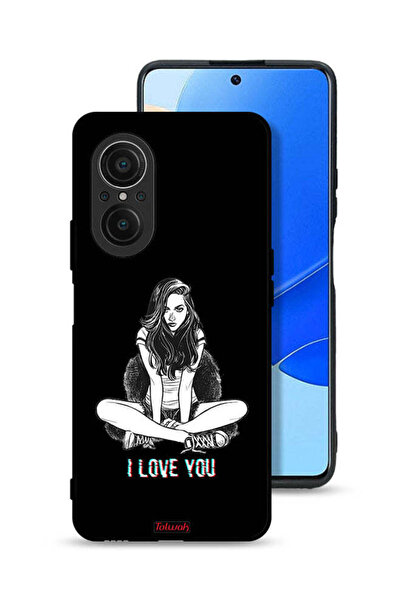 Tolwak غطاء حماية لهاتف هواوي نوفا 9 SE بطبعة "أحبك"