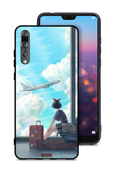 Tolwak غطاء حماية لهاتف هواوي P20 Pro بتصميم فن السفر