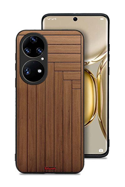 Tolwak غطاء حماية لهاتف هواوي P50 Pro بنمط باب