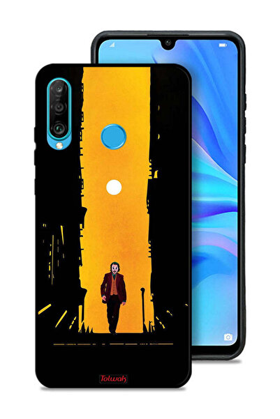 Tolwak غطاء حماية لهاتف هواوي P30 لايت بتصميم جوكر، عمل فني رقمي تجريدي