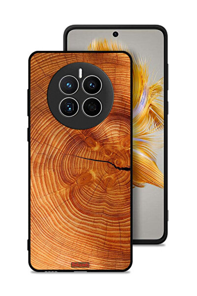 Tolwak غطاء حماية لهاتف هواوي ميت 50 مصنوع من الخشب المتصدع