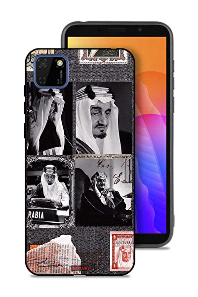 Tolwak غطاء حماية لهاتف هواوي Y5p، ملصق الملك فيصل العتيق