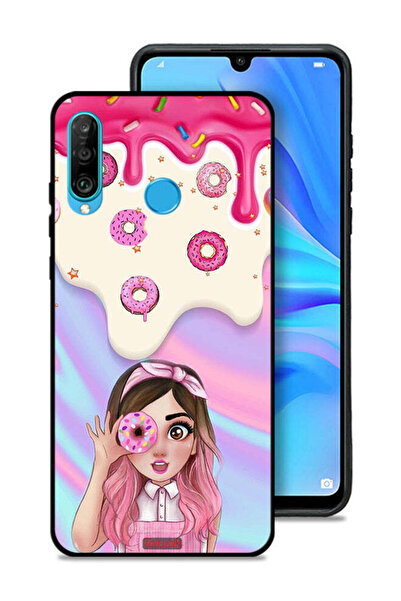 Tolwak غطاء حماية لهاتف هواوي نوفا 4e يحمل صورة دونات