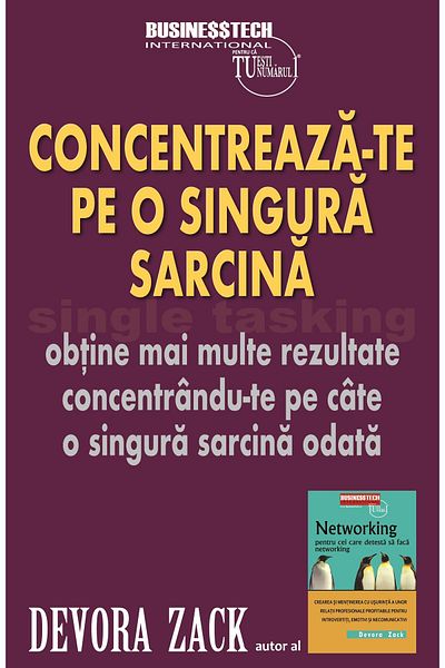 Editura BusinessTech Single tasking - Focus on one task