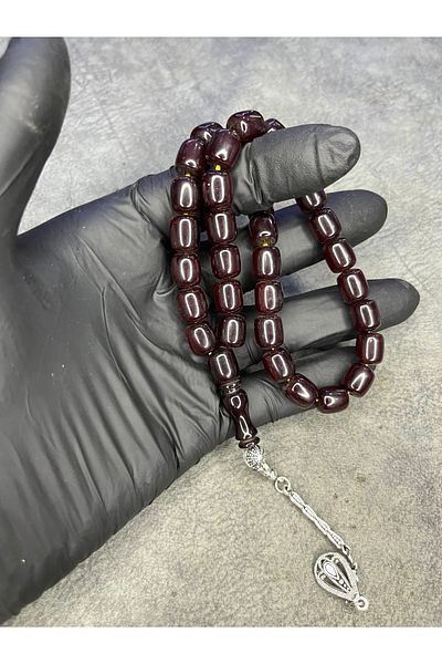 Mos Tespih High-End Stick Squeeze Amber Prayer Beads