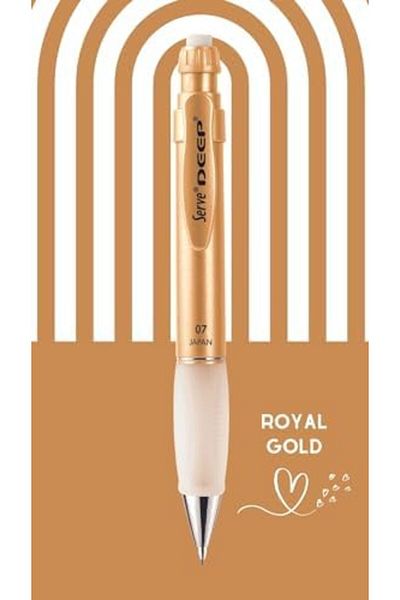 Mena Rise Şirinshop Deep Mek. Kursun Klm 07mm Metallic Nice Gold 1108107