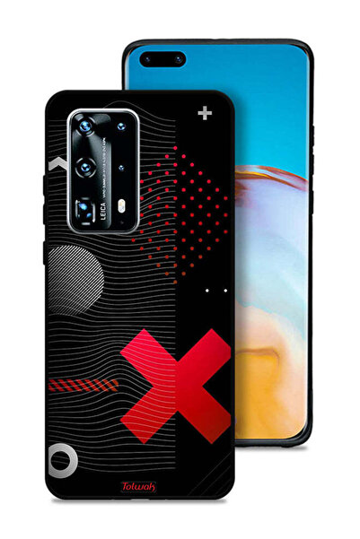 Tolwak غطاء حماية لهاتف هواوي بي 40 برو بلس 5G بعلامة الصليب