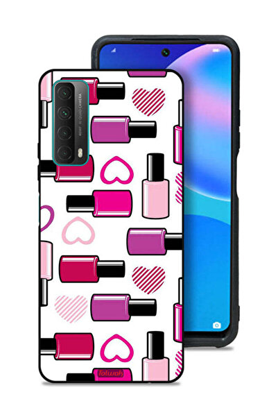 Tolwak غطاء حماية لهاتف هواوي بي سمارت (2021) - أحمر شفاه محب