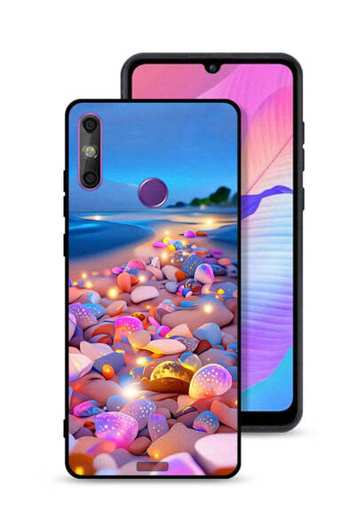 Tolwak غطاء حماية لهاتف هواوي إنجوي 20e بنقشة أحجار فنية