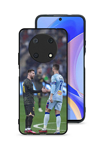 Tolwak غطاء حماية لهاتف هواوي نوفا Y90 ميسي ورونالدو