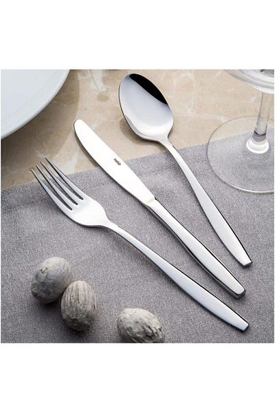 Mena Rise Şirinshop Sade 12-Person 72-Piece Cutlery Set 1108107