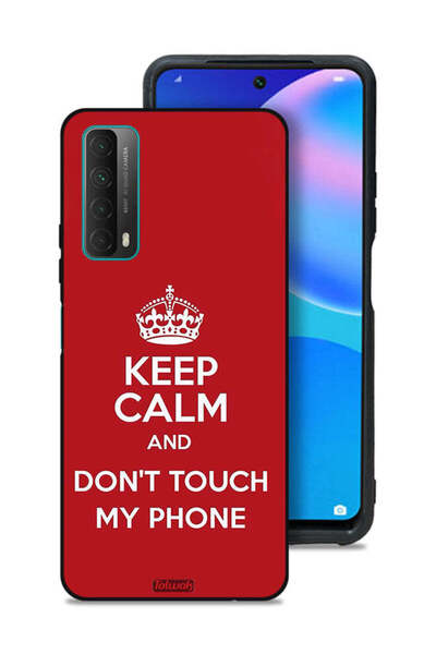 Tolwak غطاء حماية لهاتف هواوي بي سمارت (2021) حافظ على هدوئك ولا تلمس هاتفي