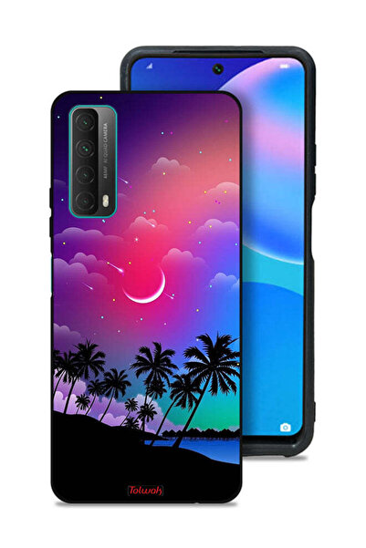 Tolwak غطاء حماية لهاتف هواوي بي سمارت (2021) - فن القمر في الليل