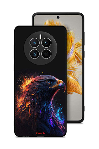 Tolwak غطاء حماية لهاتف هواوي ميت 50 بتصميم فن النسر