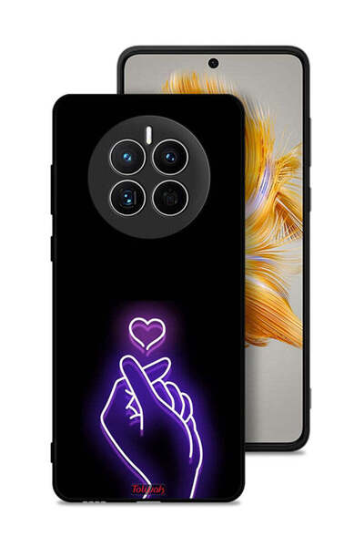 Tolwak غطاء حماية لهاتف هواوي ميت 50 بتصميم قلب صغير