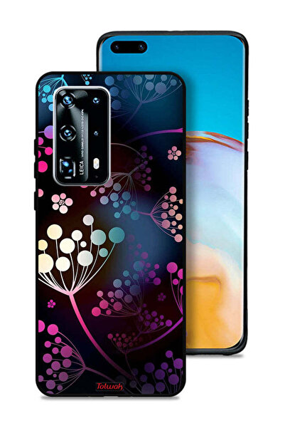 Tolwak غطاء حماية بنمط نمط لهاتف هواوي بي 40 برو بلس 5G
